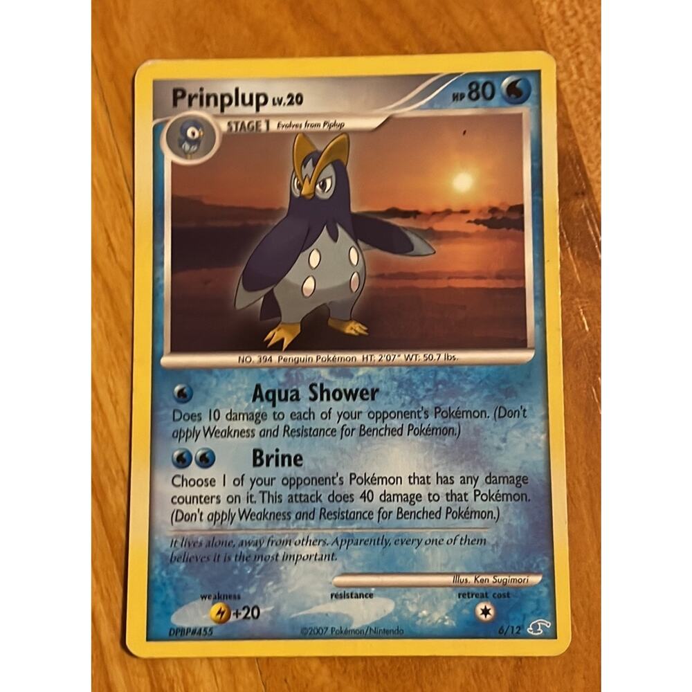 Prinplup Pokemon‎ Card